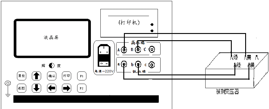 变压器变比测试仪操作方法与操作示例